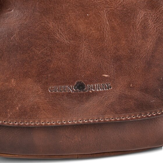 Greenburry Newport Sac à bandoulière Cuir véritable 20 cm