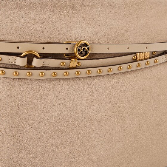 PINKO Belt Bag Big Sac à bandoulière Cuir véritable 40 cm