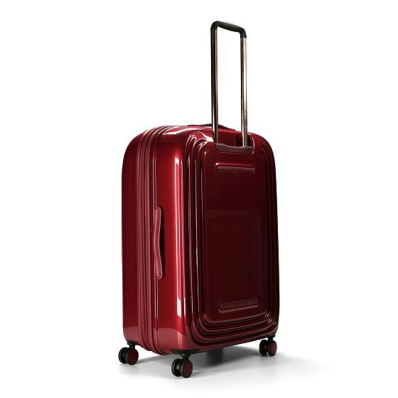 Mandarina Duck Logoduck + Metal 4 roues Valise cabine L 75 cm avec soufflet d'extension
