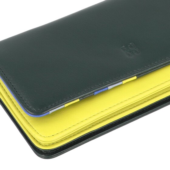 DuDu Porte-monnaie RFID en cuir 17,5 cm
