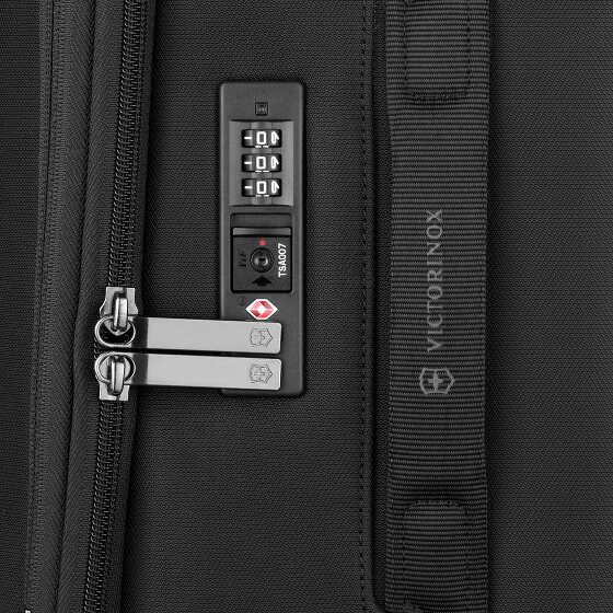 Victorinox Crosslight 4 roulettes Trolley de cabine 55 cm avec soufflet d'extension