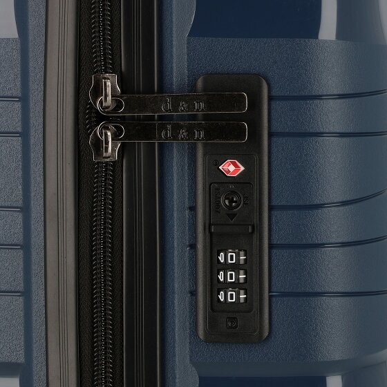 d&n Travel Line 4300 4 roulettes Trolley de cabine S 55 cm