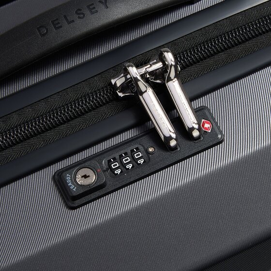 Delsey Paris Karat 2.0 4 roulettes Trolley de cabine 55 cm