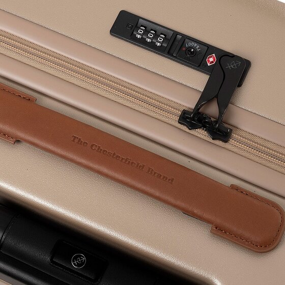 The Chesterfield Brand Zuna 4 roulettes Set de valises 3 pièces