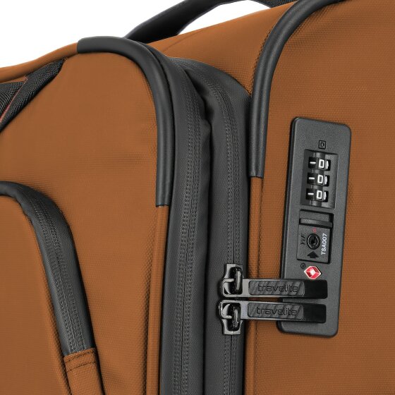 Travelite Briize 4 roulettes Set de valises 3 pièces avec soufflet d'extension