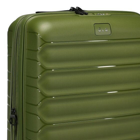 d&n Travel Line 4700 4 roulettes Trolley de cabine 55 cm avec soufflet d'extension