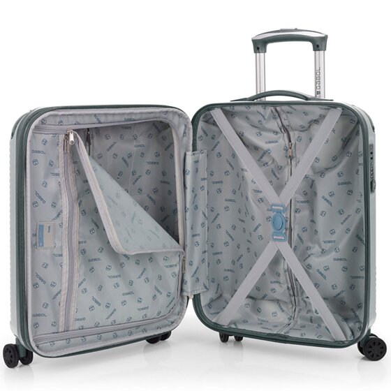 Gabol Balance XP 4 roulettes Set de valises 4 pièces avec soufflet d'extension