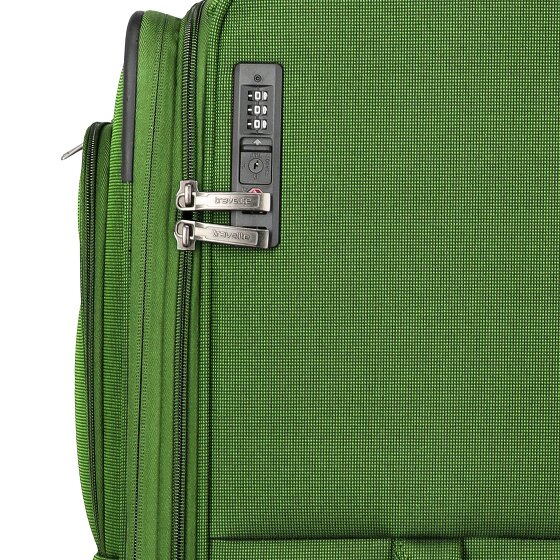 Travelite Cubis 4 roues Valise cabine L 83 cm avec soufflet d'extension