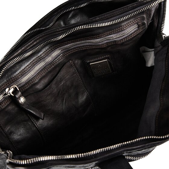 Campomaggi Noce Attaché-case Cuir véritable 38 cm
