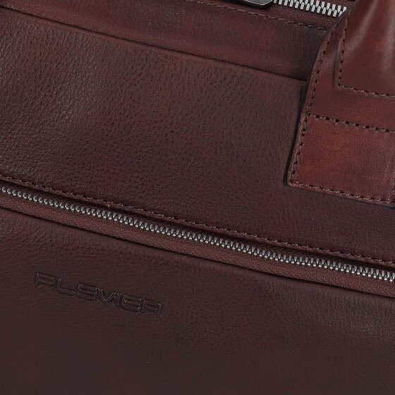 Plevier Vintage Larry Porte-documents Cuir 40 cm Compartiment pour ordinateur portable