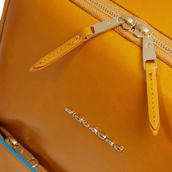 Piquadro Blue Square Daypack Protection RFID Cuir 37 cm Compartiment pour ordinateur portable