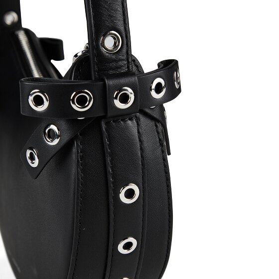 Karl Lagerfeld Autograph Sac à bandoulière Cuir véritable 26 cm