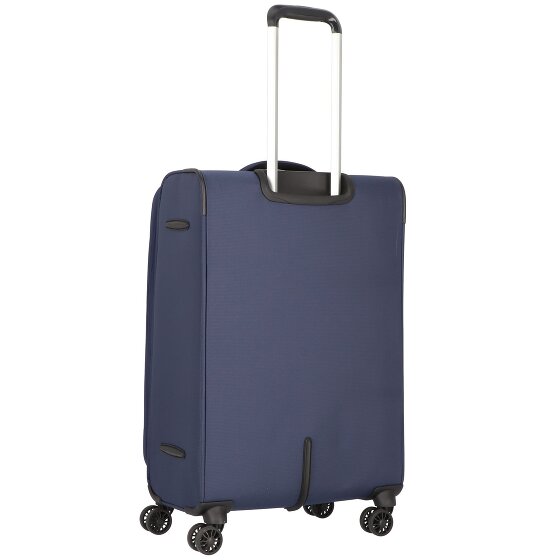 Worldpack Dublin 4 roulettes Set de valises 3 pièces avec soufflet d'extension