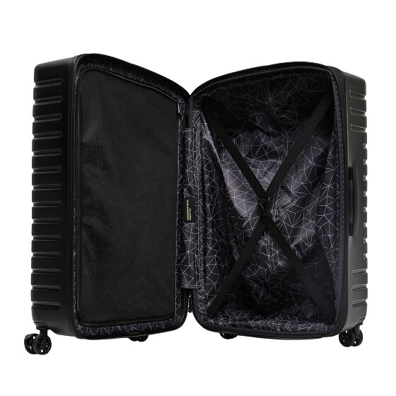 Mandarina Duck Flyduck 4 roulettes Trolley 69 cm avec soufflet d'extension