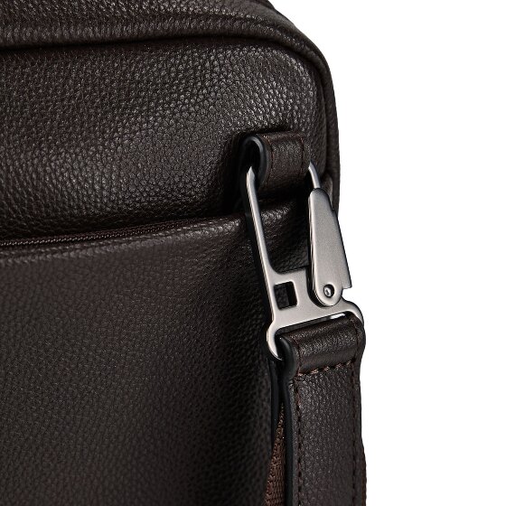 Piquadro Russel Sac à bandoulière Cuir véritable 27 cm