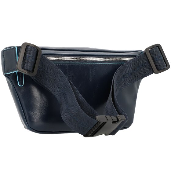 Piquadro Blue Square Sac banane en cuir 29 cm