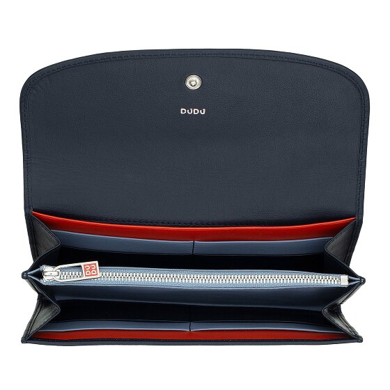 DuDu Gandia Porte-monnaie Protection RFID Cuir véritable 19 cm