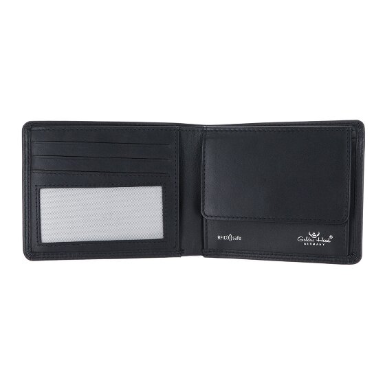 Golden Head Polo Porte-monnaie Protection RFID Cuir véritable 11 cm
