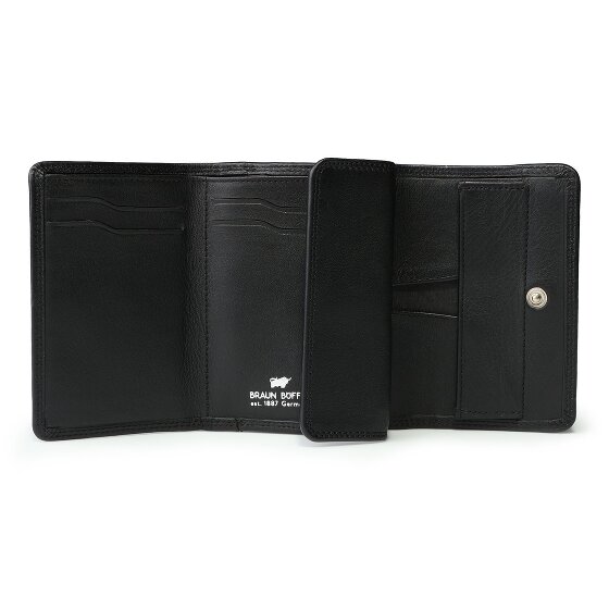 Braun Büffel Golf 3.0 Porte-monnaie Protection RFID Cuir 8.5 cm