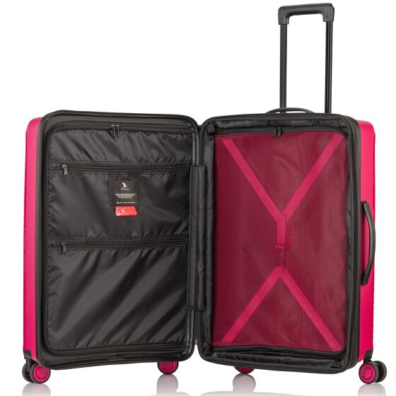 Pack Easy Jet 4 roulettes Trolley 64 cm avec soufflet d'extension