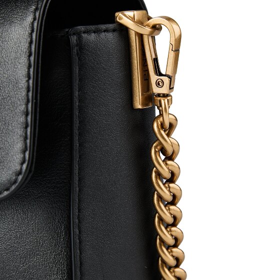 PINKO Love one Sac à bandoulière Cuir véritable 27 cm