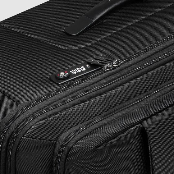 Piquadro Brief 4 roulettes Trolley 68 cm avec soufflet d'extension