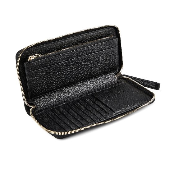 AIGNER Pura Porte-monnaie Protection RFID Cuir véritable 20 cm
