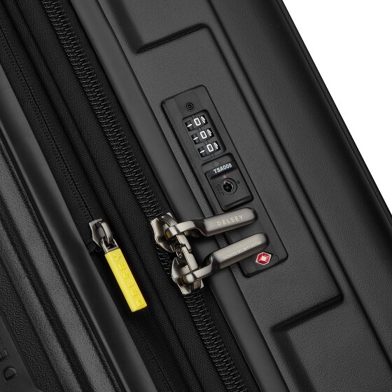 Delsey Paris Rempart 2.0 4 roulettes Trolley 80 cm avec soufflet d'extension