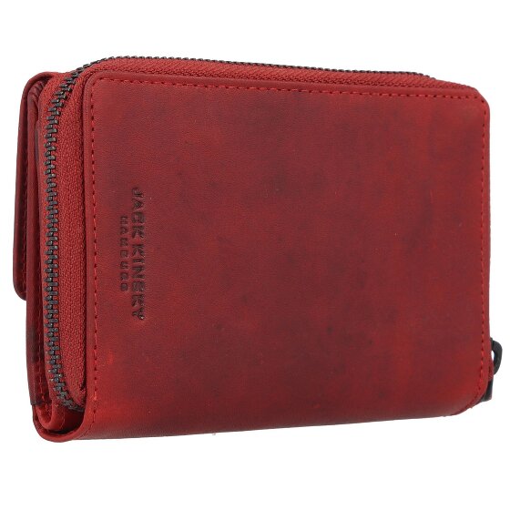 Jack Kinsky Risör Porte-monnaie Protection RFID Cuir 14 cm