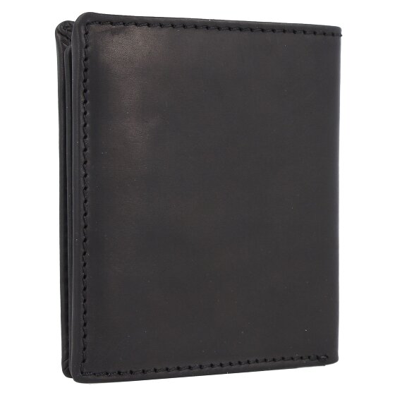 Greenburry Pure Black Porte-monnaie Protection RFID Cuir 11 cm