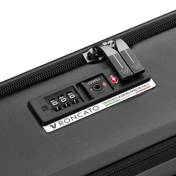 Roncato Florence 4 roulettes Set de valises 3 pièces avec soufflet d'extension