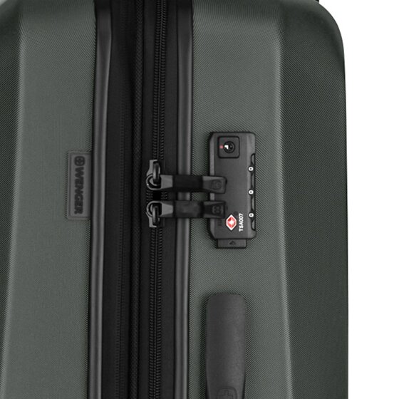 Wenger Prymo 4 roulettes Trolley M 65 cm avec soufflet d'extension