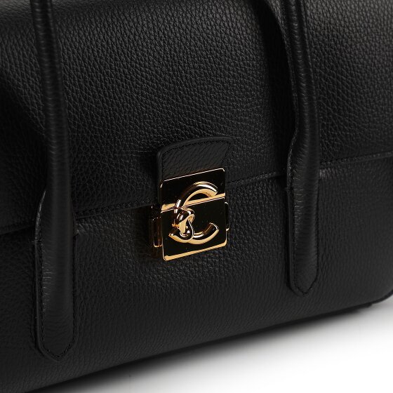 Coccinelle C-Me Lock Sac à bandoulière Cuir véritable 35 cm