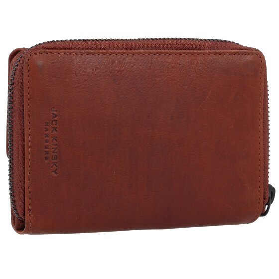 Jack Kinsky Risör Porte-monnaie Protection RFID Cuir 14 cm