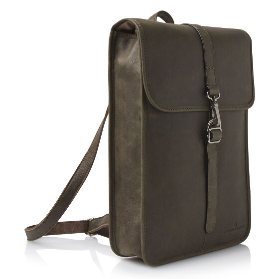 Castelijn & Beerens Carisma sac à dos RFID cuir 41 cm compartiment pour ordinateur portable