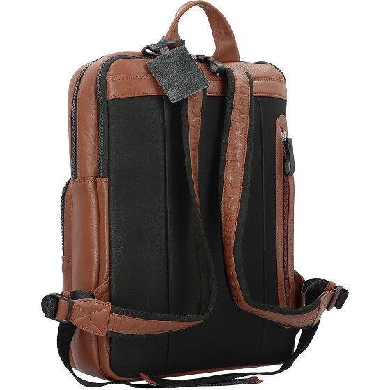 Burkely Bold Bobby sac à dos en cuir 40 cm compartiment pour ordinateur portable