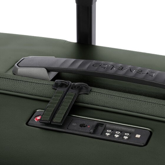 Travelite Millennium 4 roulettes Set de valises 3 pièces avec soufflet d'extension