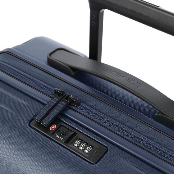 Travelite Dynamiic 4 roulettes Trolley L 76 cm avec soufflet d'extension