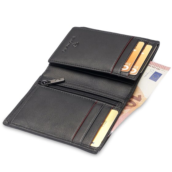 Roncato Detroit Porte-monnaie Protection RFID Cuir 9 cm