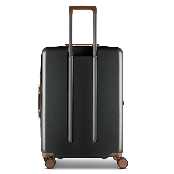 Bric's Ferrara 4 roulettes Trolley M 67 cm avec soufflet d'extension