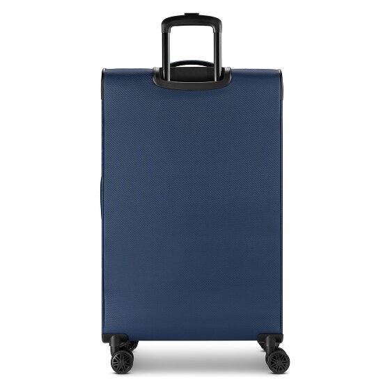 bugatti Valencia Soft 4 roues Valise cabine L 75 cm avec soufflet d'extension