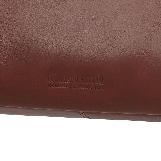 Leonhard Heyden Cambridge Sac à bandoulière en cuir 41 cm Compartiment pour ordinateur portable