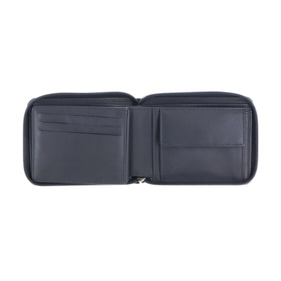 Golden Head Polo Porte-monnaie Protection RFID Cuir véritable 12.5 cm