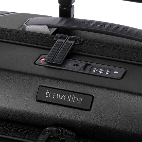 Travelite Millennium 4 roulettes Trolley de cabine 55 cm Compartiment pour ordinateur portable