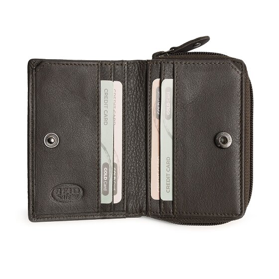 The Chesterfield Brand Floren Porte-monnaie Protection RFID Cuir véritable 11 cm