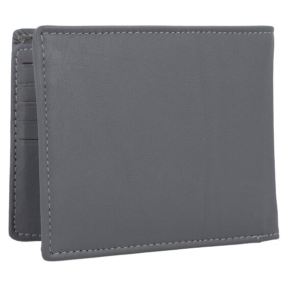 mano Don Leonardo Porte-monnaie RFID en cuir 11,5 cm