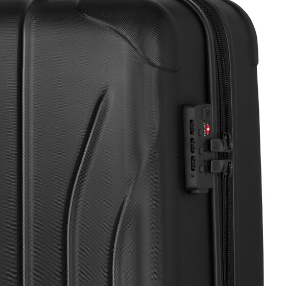 Wenger Oryson 4 roulettes Trolley de cabine S 54 cm avec soufflet d'extension