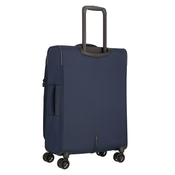 Jump Monthélys 4 roulettes Trolley 67 cm avec soufflet d'extension