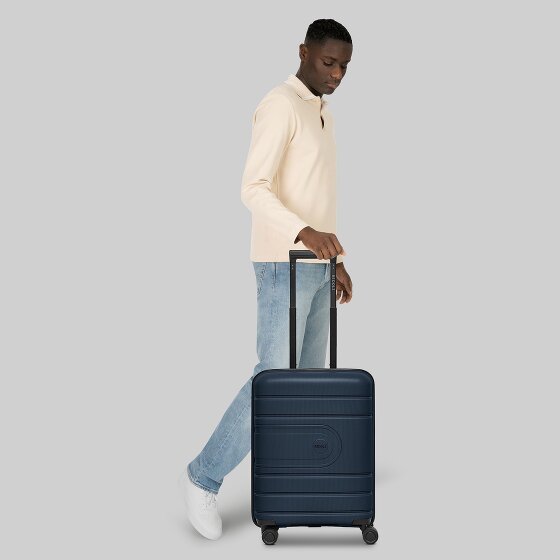 Redolz Essentials 11 4 roulettes Trolley de cabine 55 cm avec soufflet d'extension