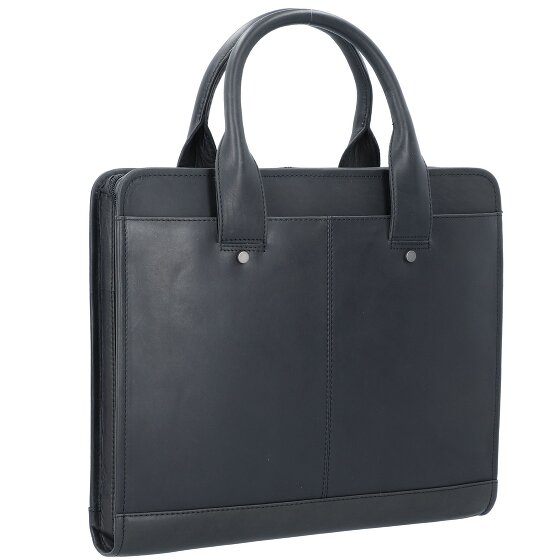 Plevier Navigator Attaché-case Cuir véritable 34 cm